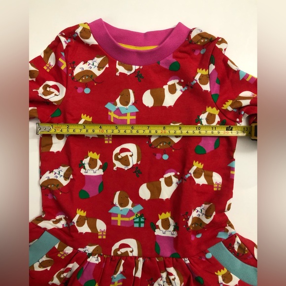 NWOT Mini Boden Cosy Festive Sweatshirt Dress - Picture 8 of 9